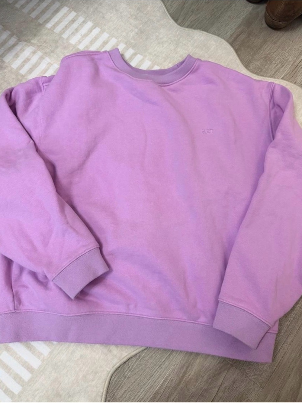 SET Active Women's Crewneck Sweatshirt in Lavender